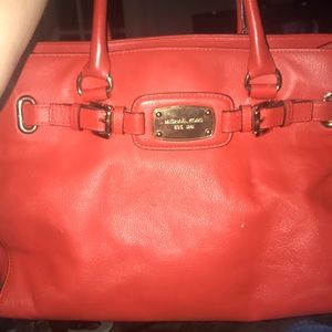 Michael Kors Purse! Beautiful red great condition